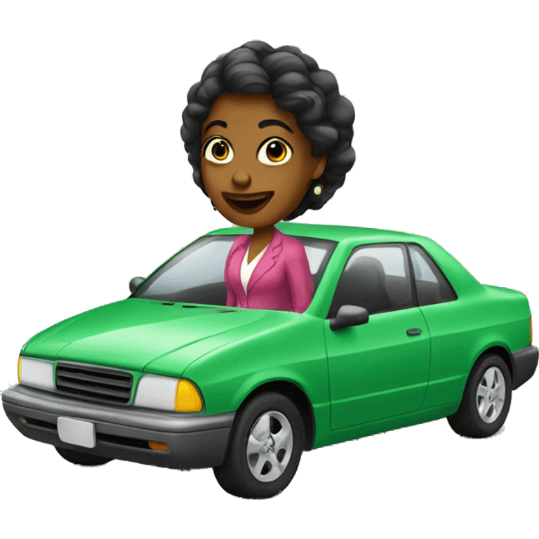 car woman money city  emoji