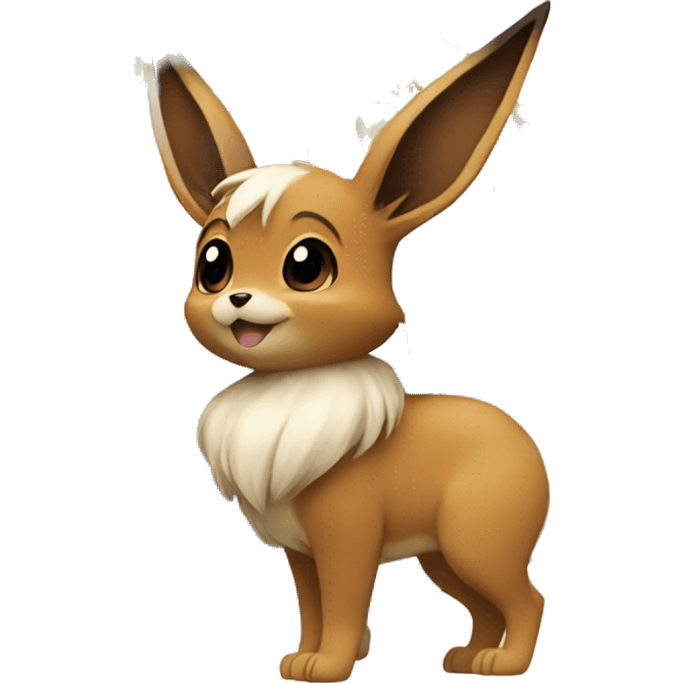 Eevee is traveling around the world  emoji