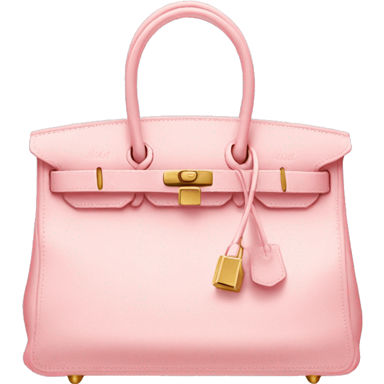 Light Pink Birkin Bag emoji