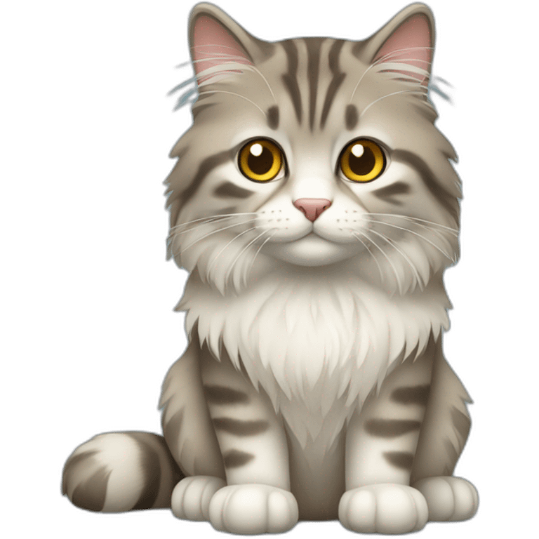 siberian forest cat emoji