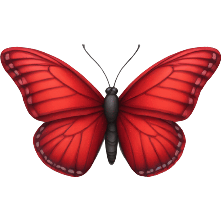 Red Butterfly  emoji