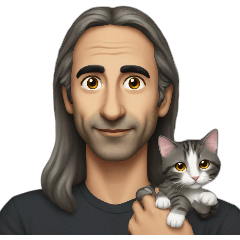 Zemmour with cat emoji