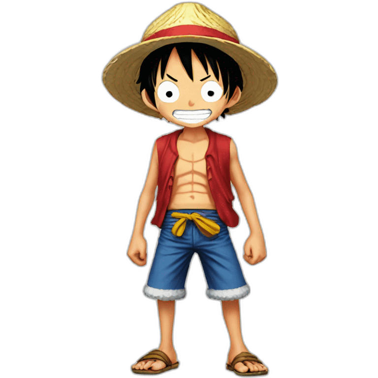 Luffy by One piece emoji