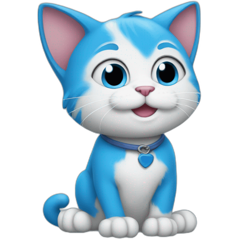 smurf cat  emoji