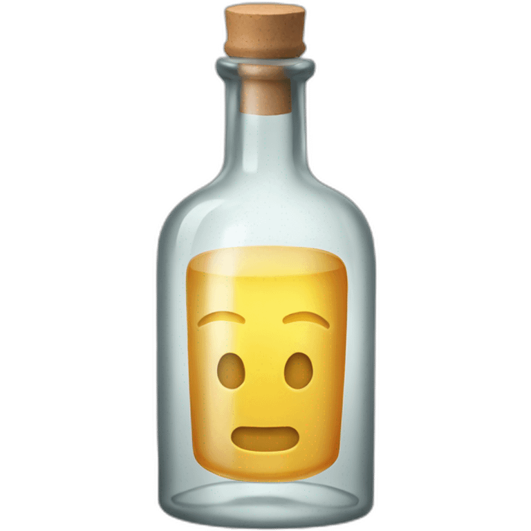 glass liquor bottle emoji