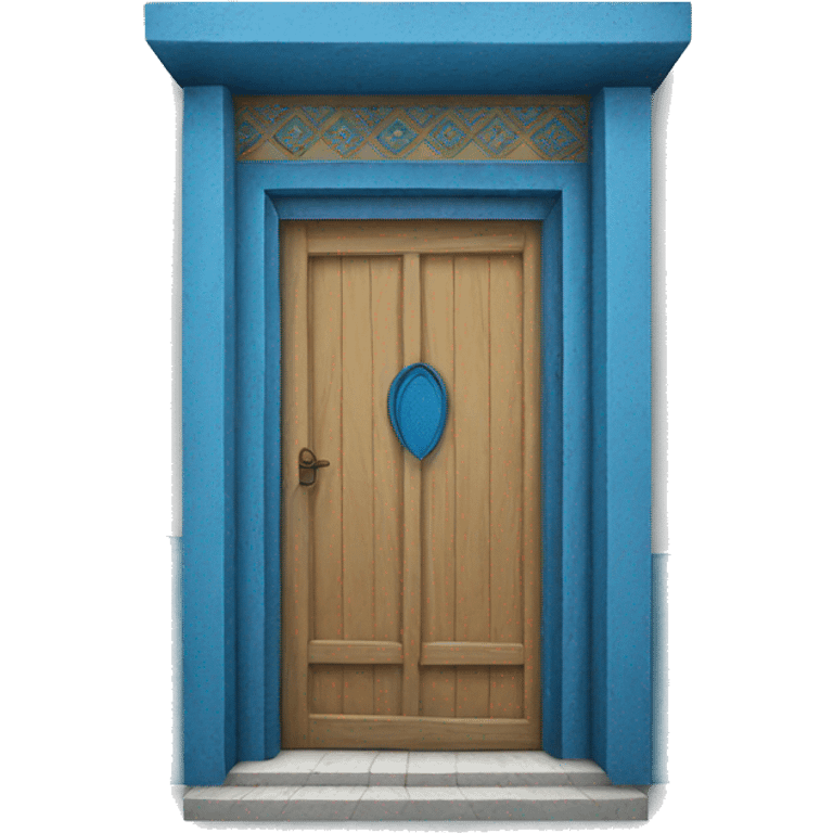 Blue Tunisian door emoji