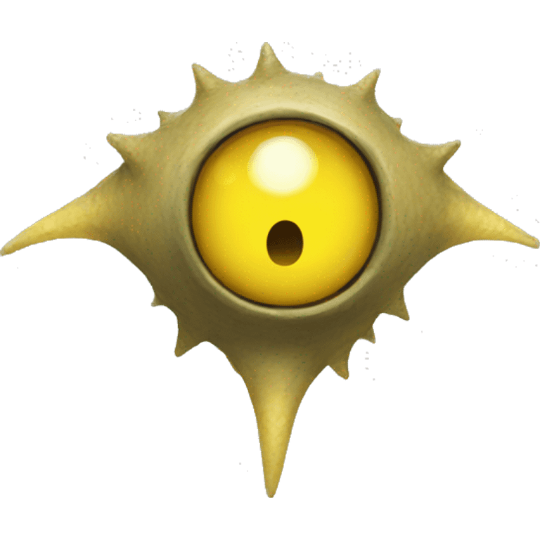 yellow star  creature with eyes  emoji