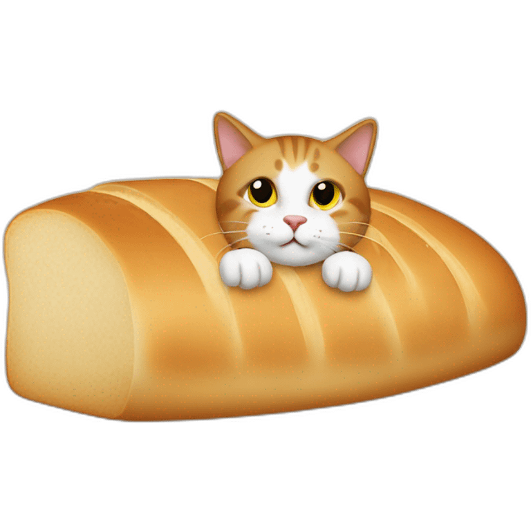 Cat, Brazilian short hairz making bread emoji