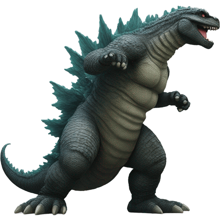 Godzilla dancing  emoji