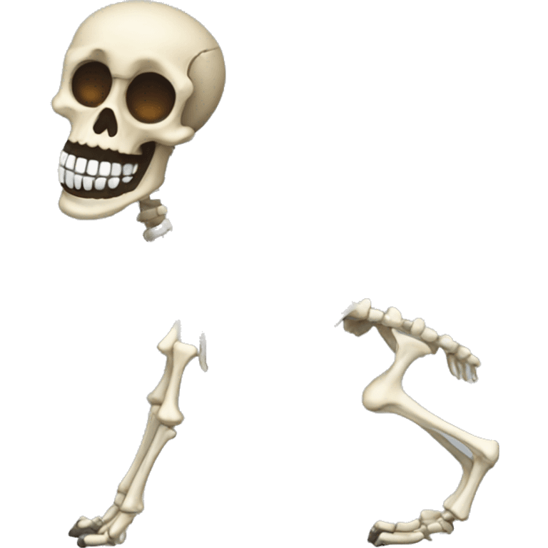 graffe skeleton emoji