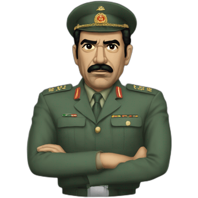 Mecha saddam hussein emoji