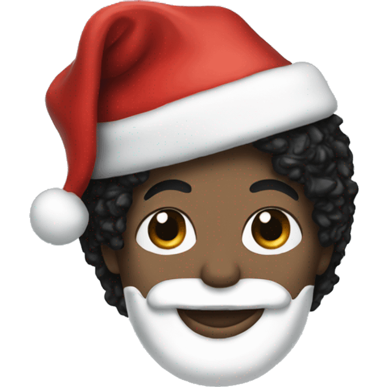 michael jackson with santa hat emoji