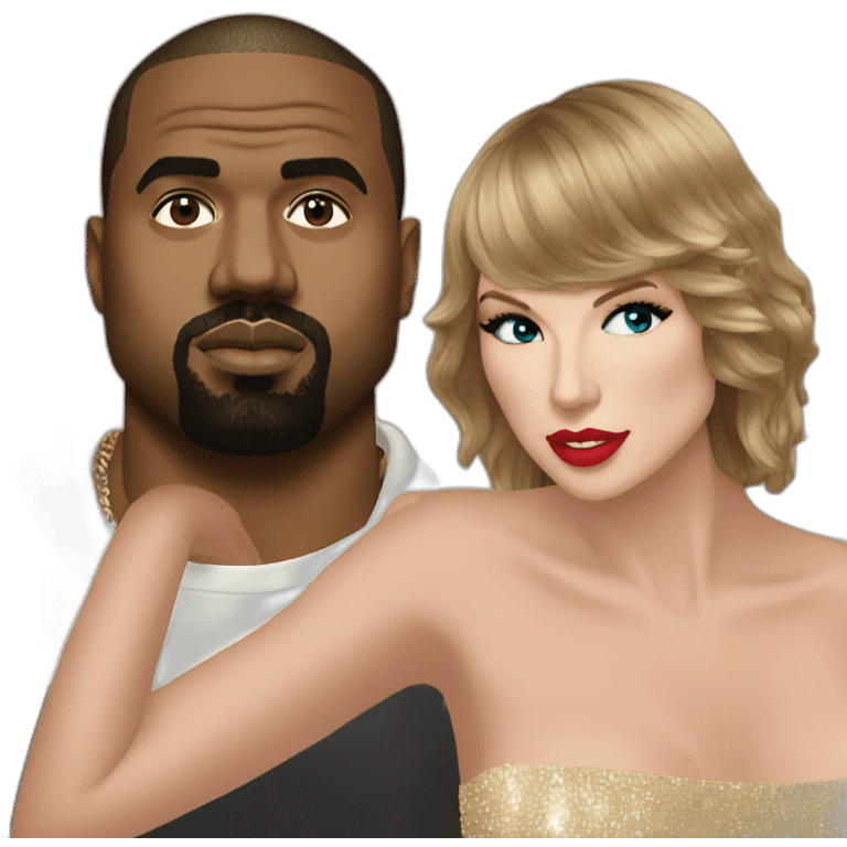 kanye grammys taylor swift emoji