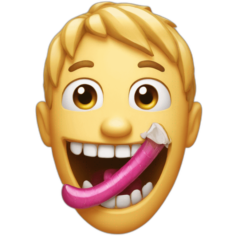 Nail eater emoji