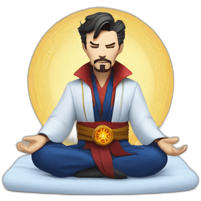 Doctor Strange meditation emoji