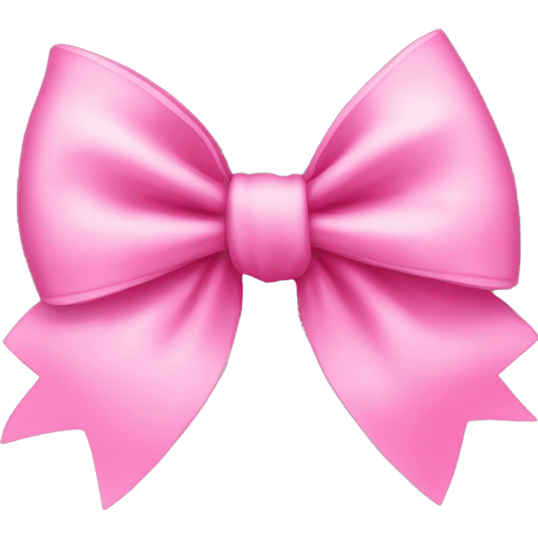 pink bow emoji