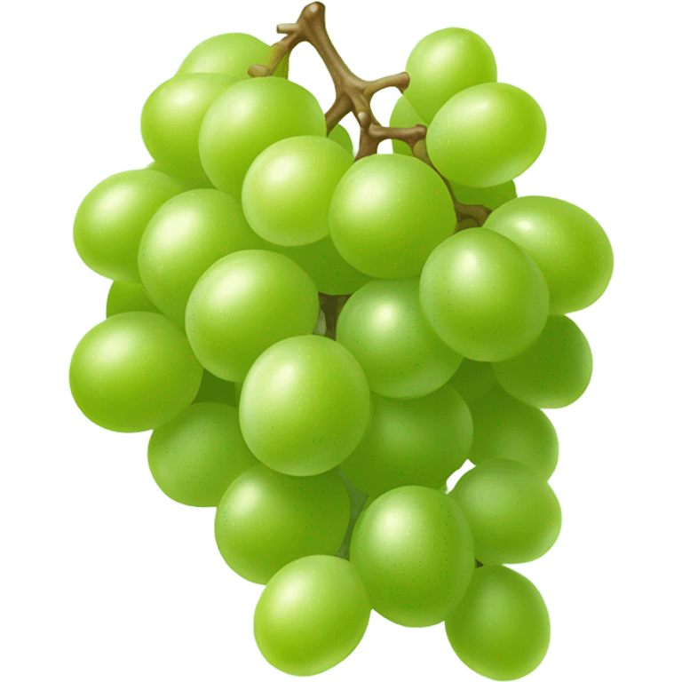 Green grapes emoji