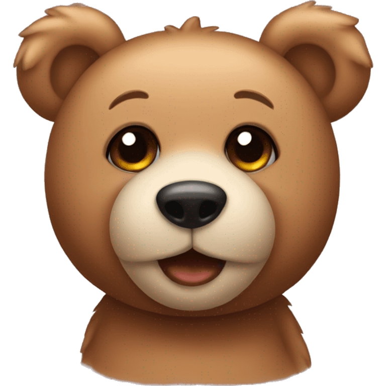 Teddy bear emoji