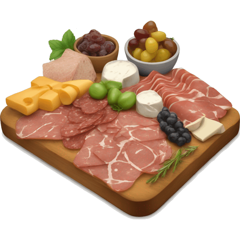 Charcuterie board emoji