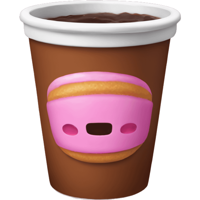 Dunkin’ Donuts cup  emoji