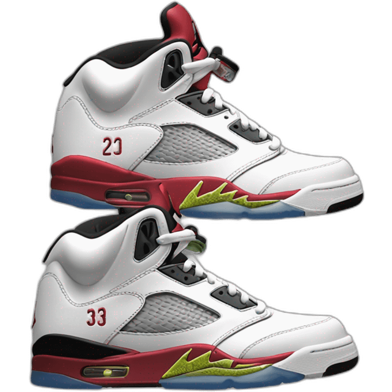 Jordan 5 traviz scote emoji