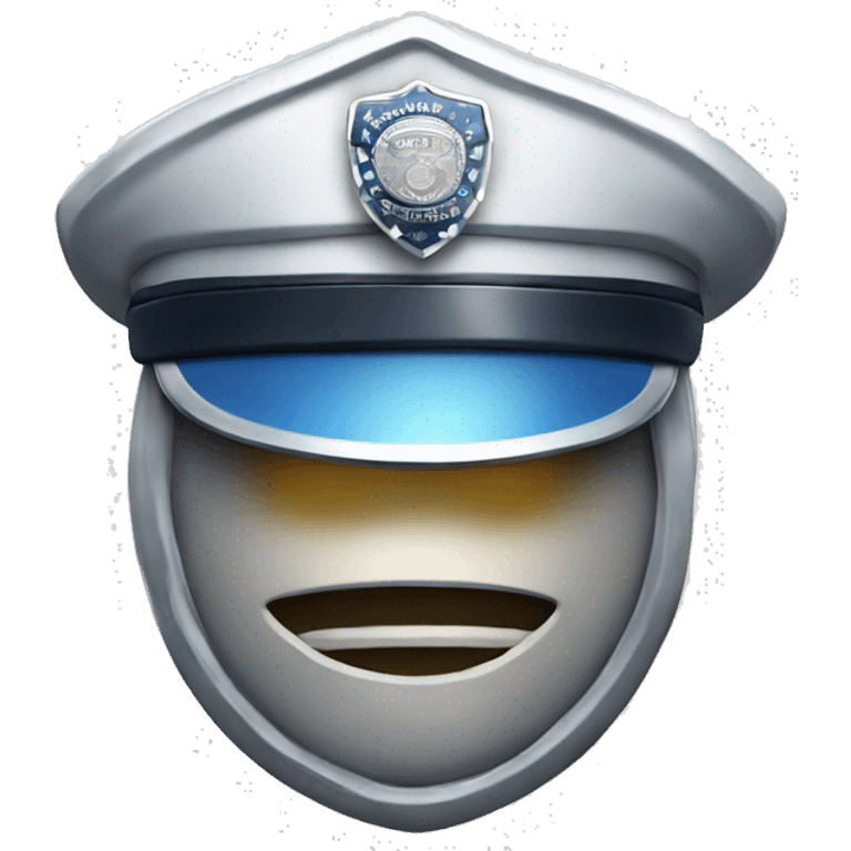 Shiny Police Badge emoji