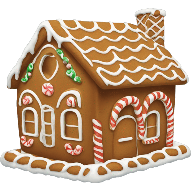 gingerbread house  emoji