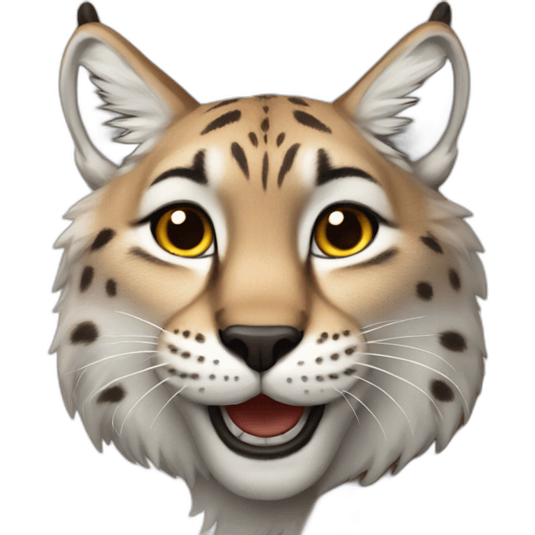 smiling Lynx emoji