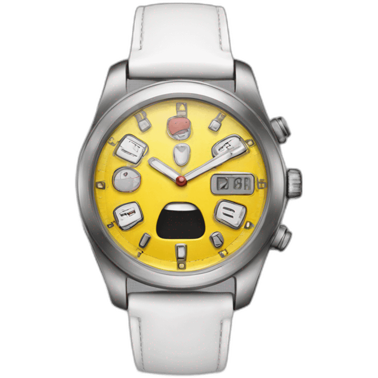 Watch at the hand  emoji