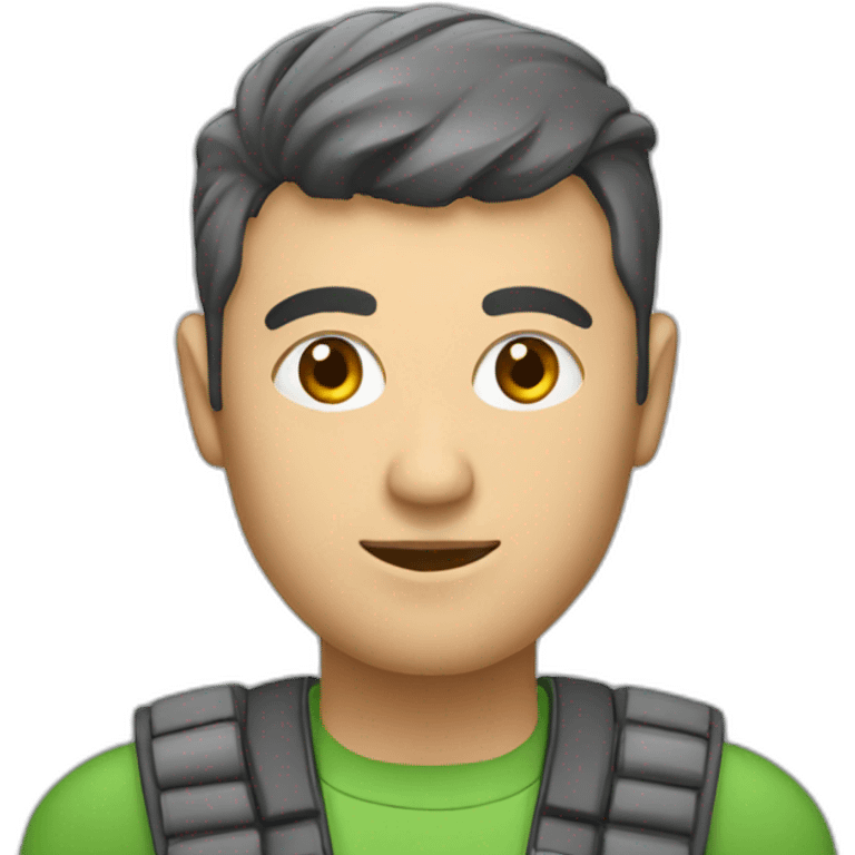 android, programmer, uzbek, man emoji