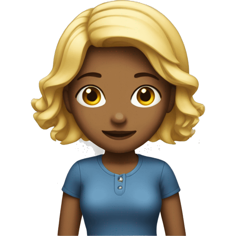 a girl emoji