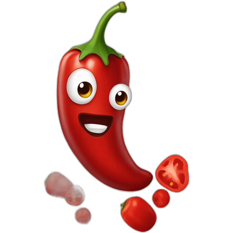 Piment rouge emoji