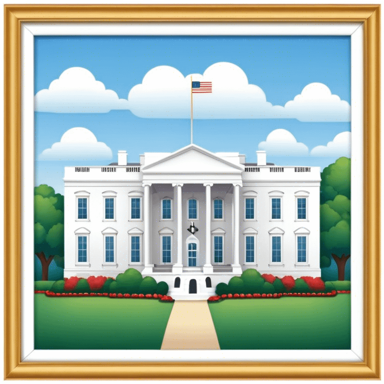 The White House  emoji