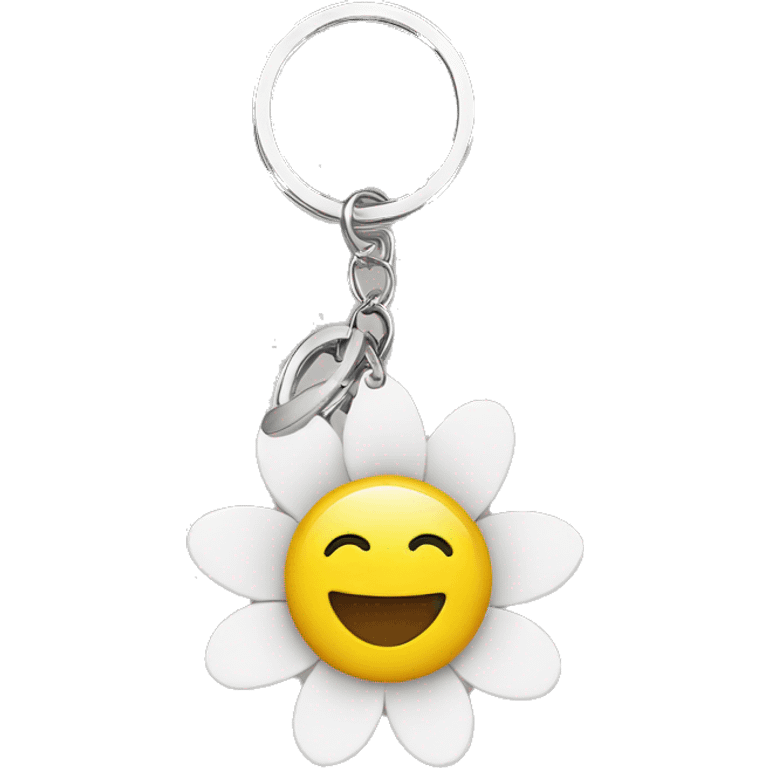 Flower keychain  emoji