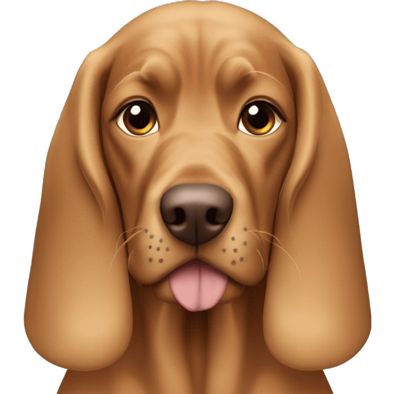 Hungarian vizla with blonde hair blue eyes girl emoji