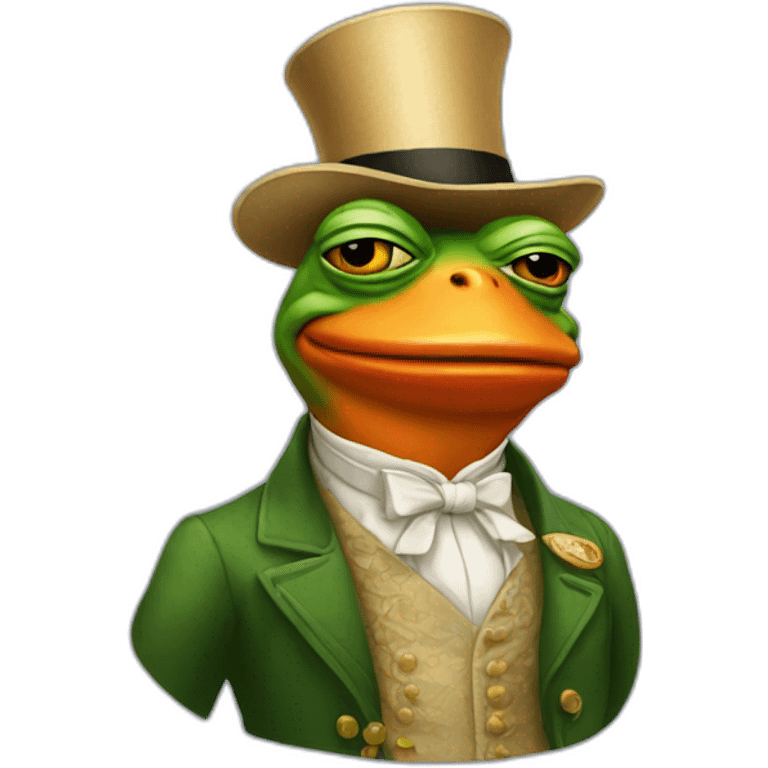 pepe the rich emoji