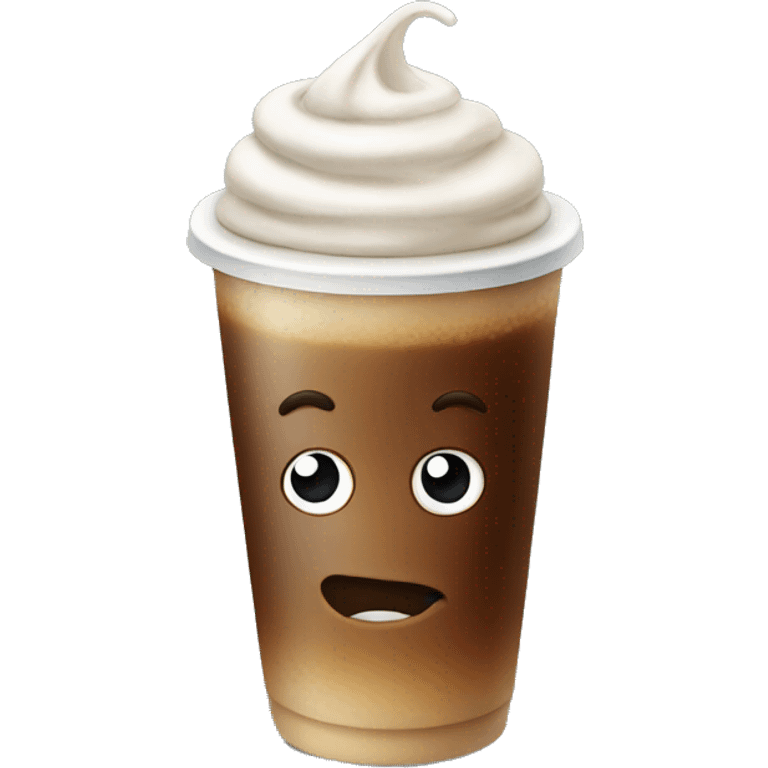 Iced coffe emoji