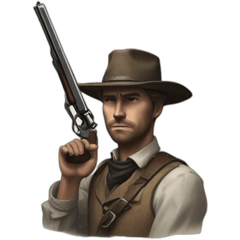 Hunt Showdown the one and only Colt emoji