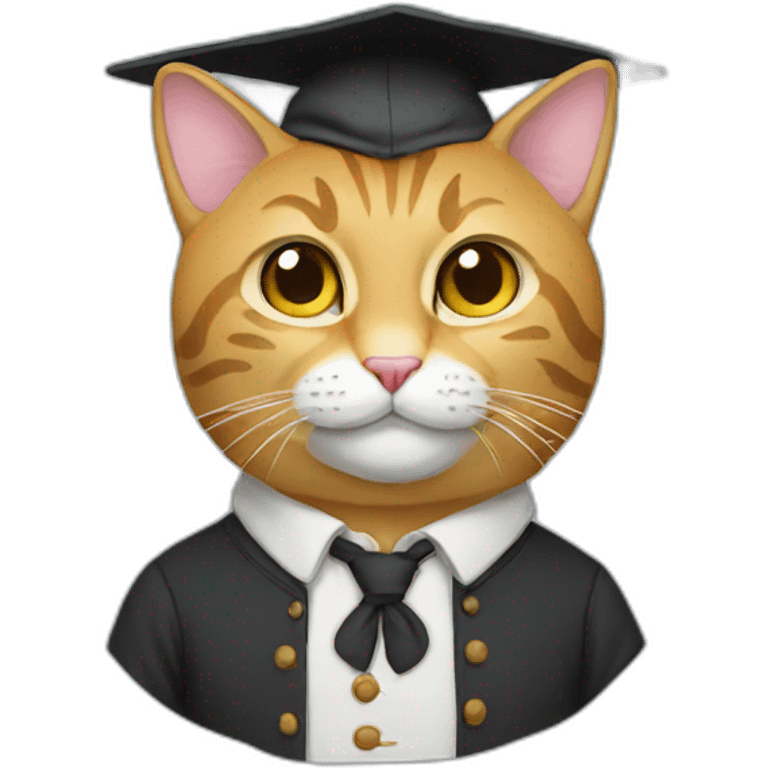 professor cat emoji