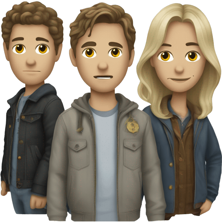 Supernatural Winchester brothers emoji