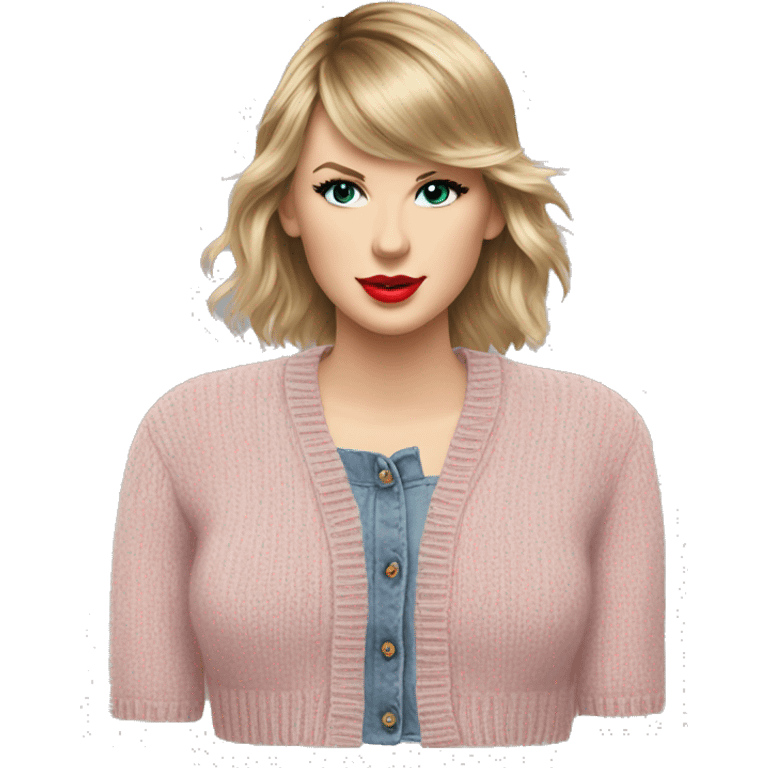 taylor swift cardigan emoji