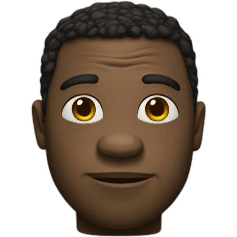 Black shrek emoji