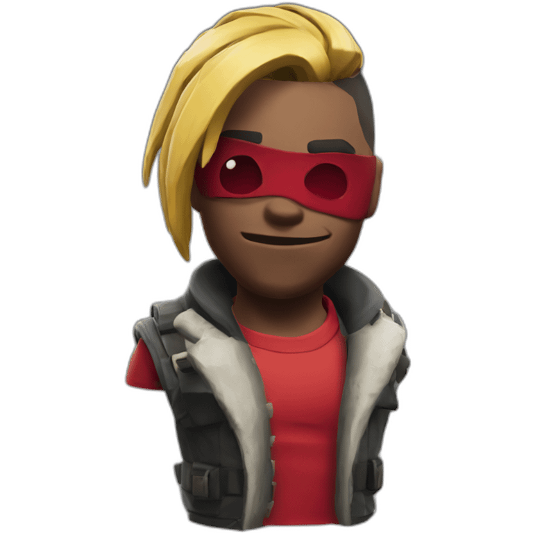 Assaillant rouge skin fortnite emoji