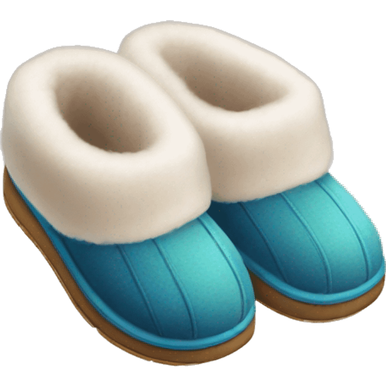 Aesthetic Ugg slippers emoji