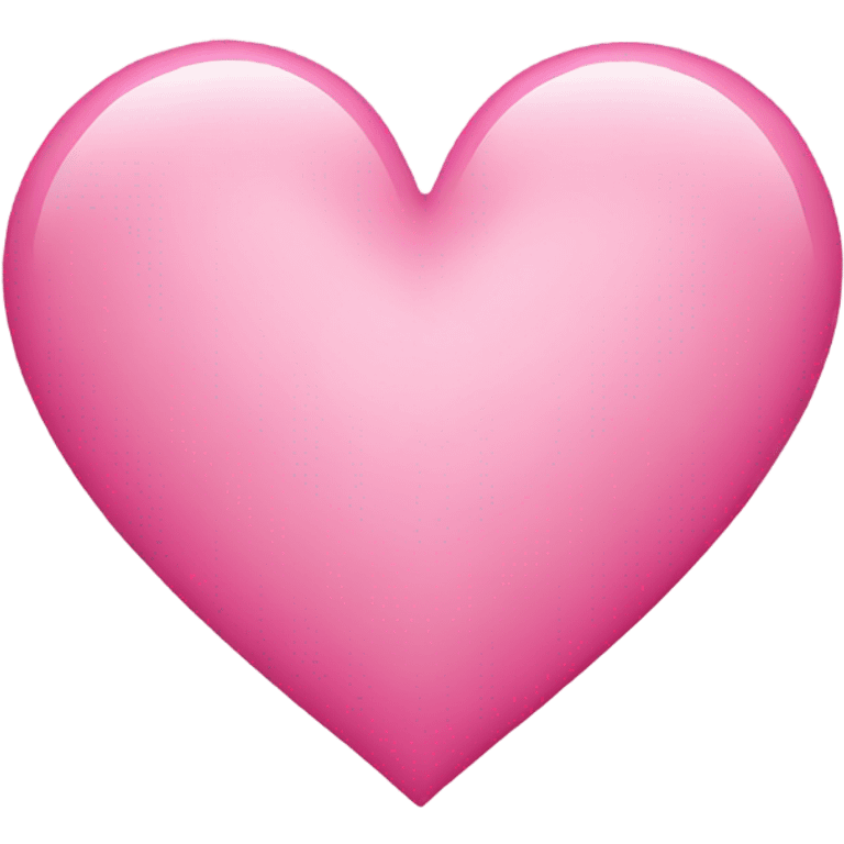 Pink heart emoji