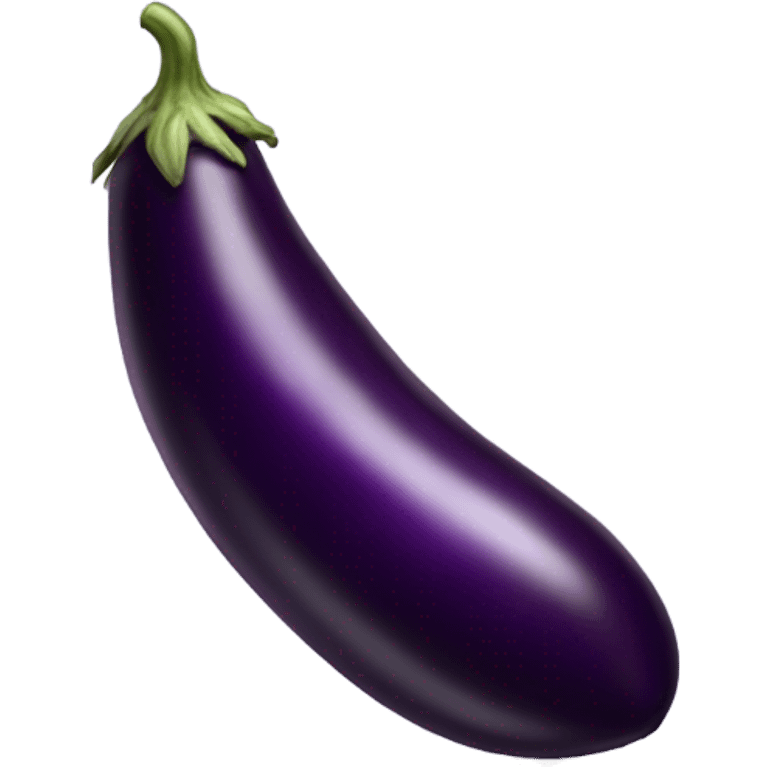 And eggplant with veins emoji