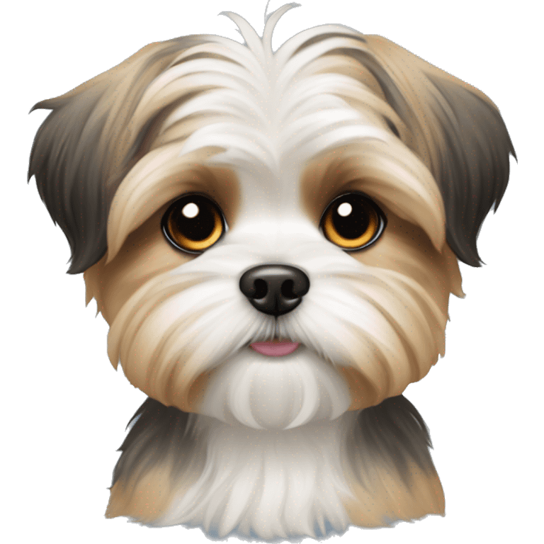 Shih Tzu mix Yorkie puppy emoji