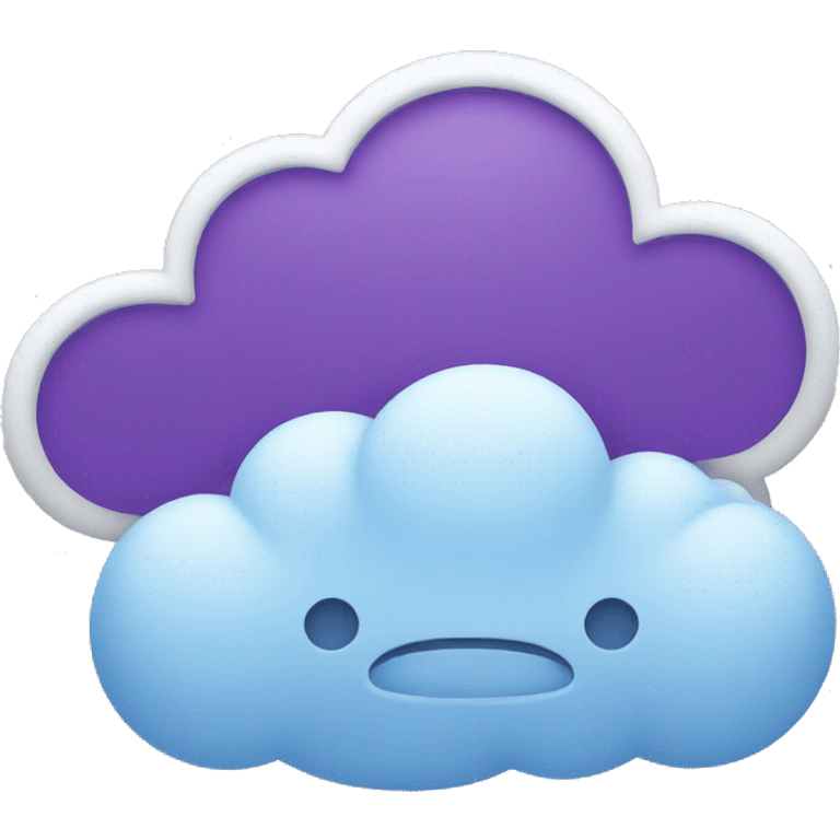 thought cloud emoji