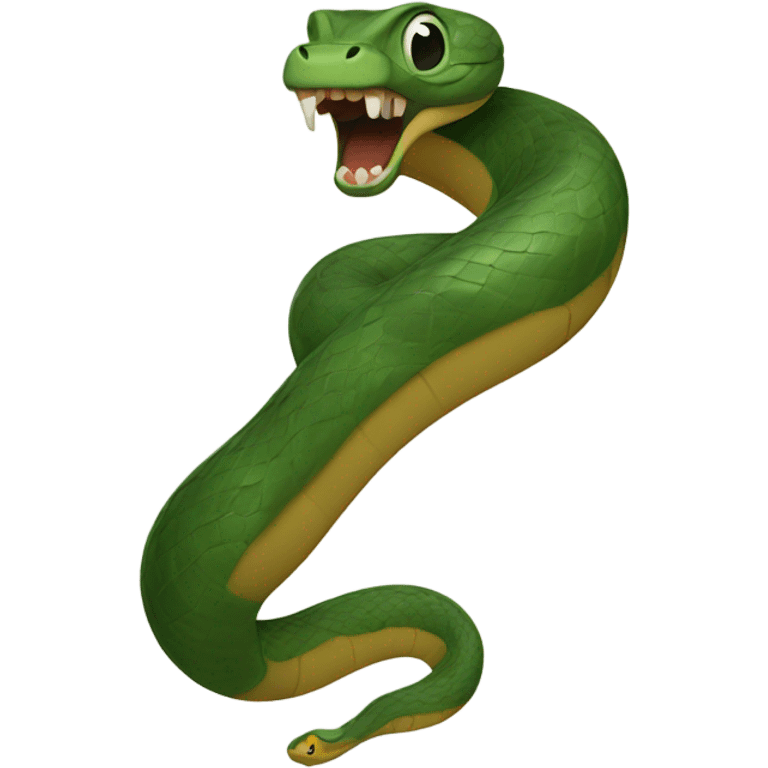 Snake with legs  emoji