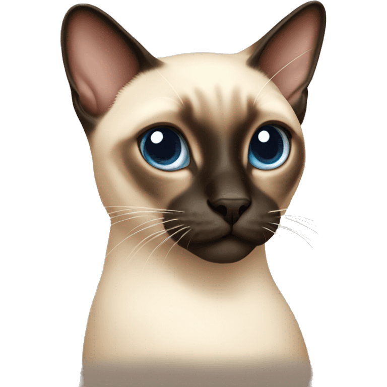 Siamese cat with no tail  emoji